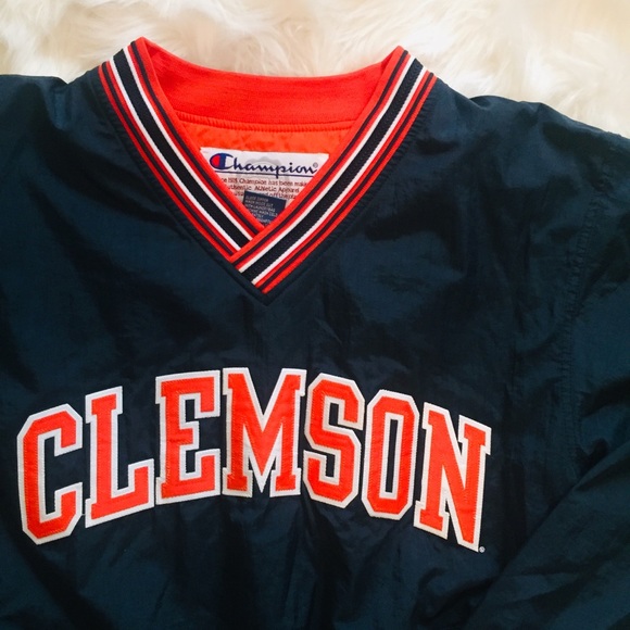 Vintage Champion Clemson Pullover - Picture 7 of 8